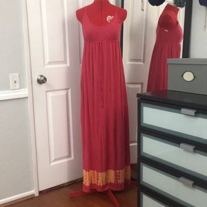 C&C California tie dye dress